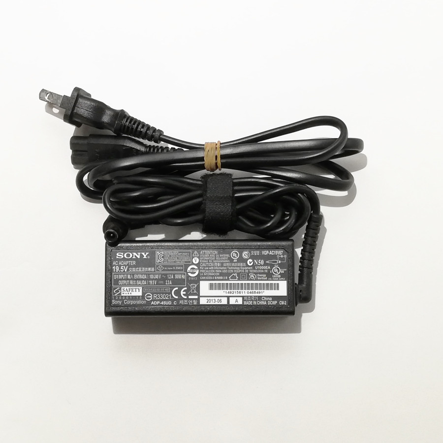 楽天市場】【中古】SONY VAIO 純正 AC ADAPTER 19.5V~3.3A VGP-AC19V48 コネクタ外径約6.5mm 内径約4.3 mm センターピンあり : 星輝商事 楽天市場店