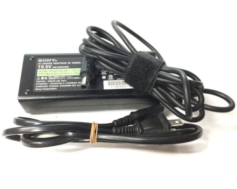 楽天市場】【中古】SONY VAIO 純正 AC ADAPTER 19.5V~3.9A VGP-AC19V33 コネクタ外径約6.5mm 内径約4.3 mm センターピンあり : 星輝商事 楽天市場店