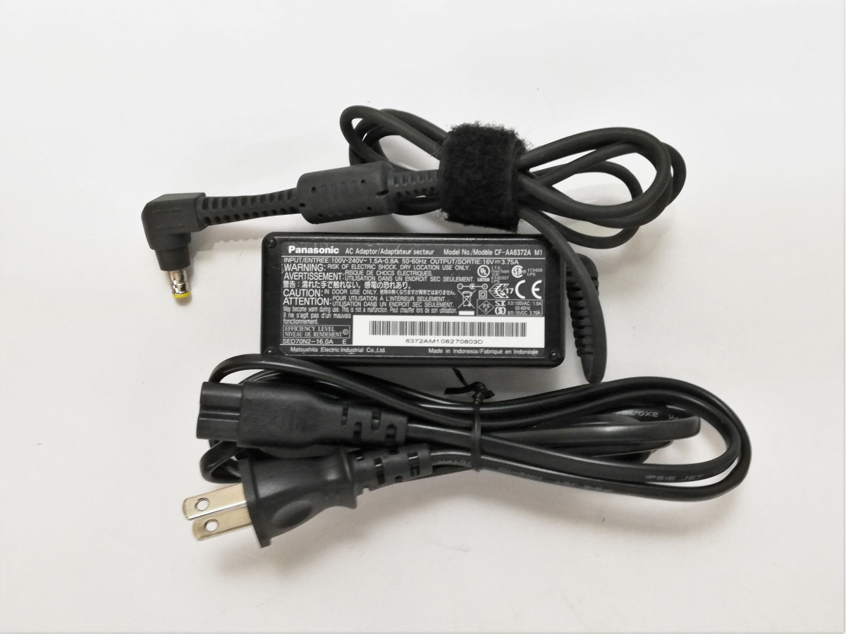 Chargeur Original Panasonic 16V 3.75A Pour TOUGHBOOK CF-H2 – Câble Français, Fiable Et Durable