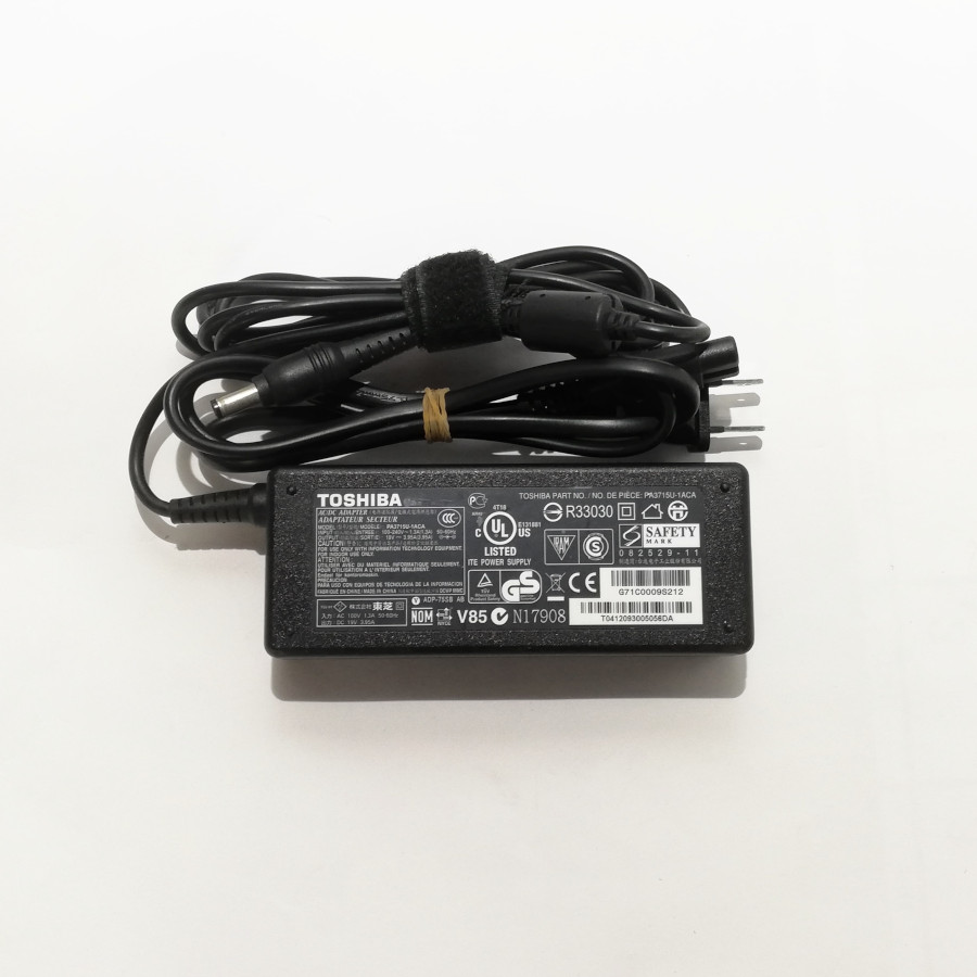 新作送料無料 純正品 東芝 AC ADAPTER 19V~3.95A PA3715U-1ACA コネクター外