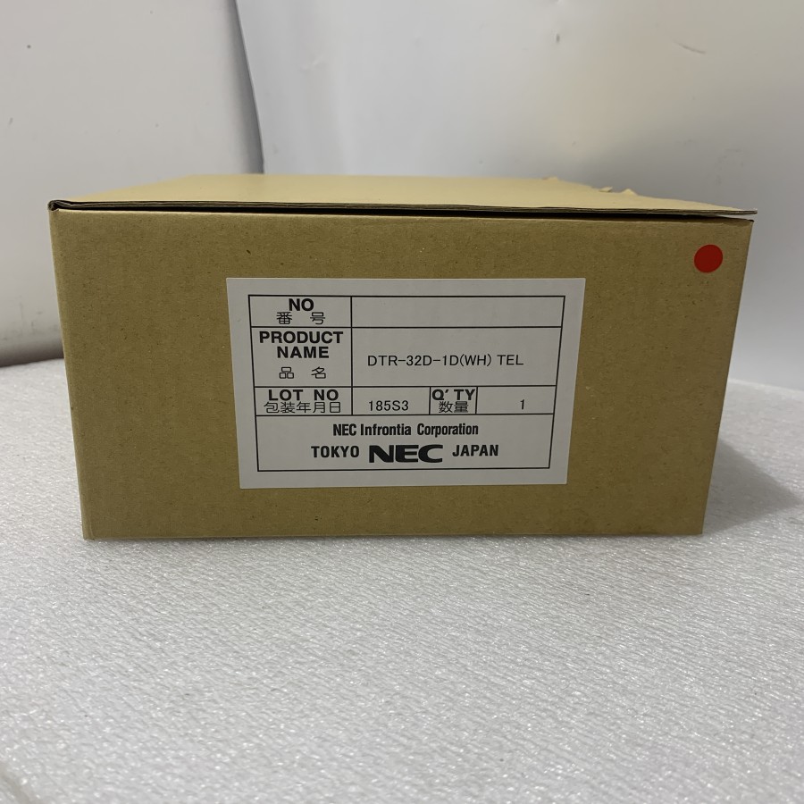 【新品未使用】NEC Aspire Dterm85 DTR-32D-1D(WH) 32ボタンカナ表示付TEL(WH) [オフィス用品] ビジネスフォン [オフィス用品]