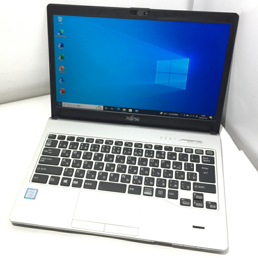 楽天市場】【中古現状品】FUJITSU 富士通 Windows10 LIFEBOOK S938/S Core i5-8350U 8GB 快速SSD256GB  13.3型FHD1920x1080 無線LAN Bluetooth webカメラ内蔵 HDMI  Type-C【レビュー記入で保証期間を３ヶ月に延長します。必ず商品到着後1ヶ月保証の期間中にレビューを ...