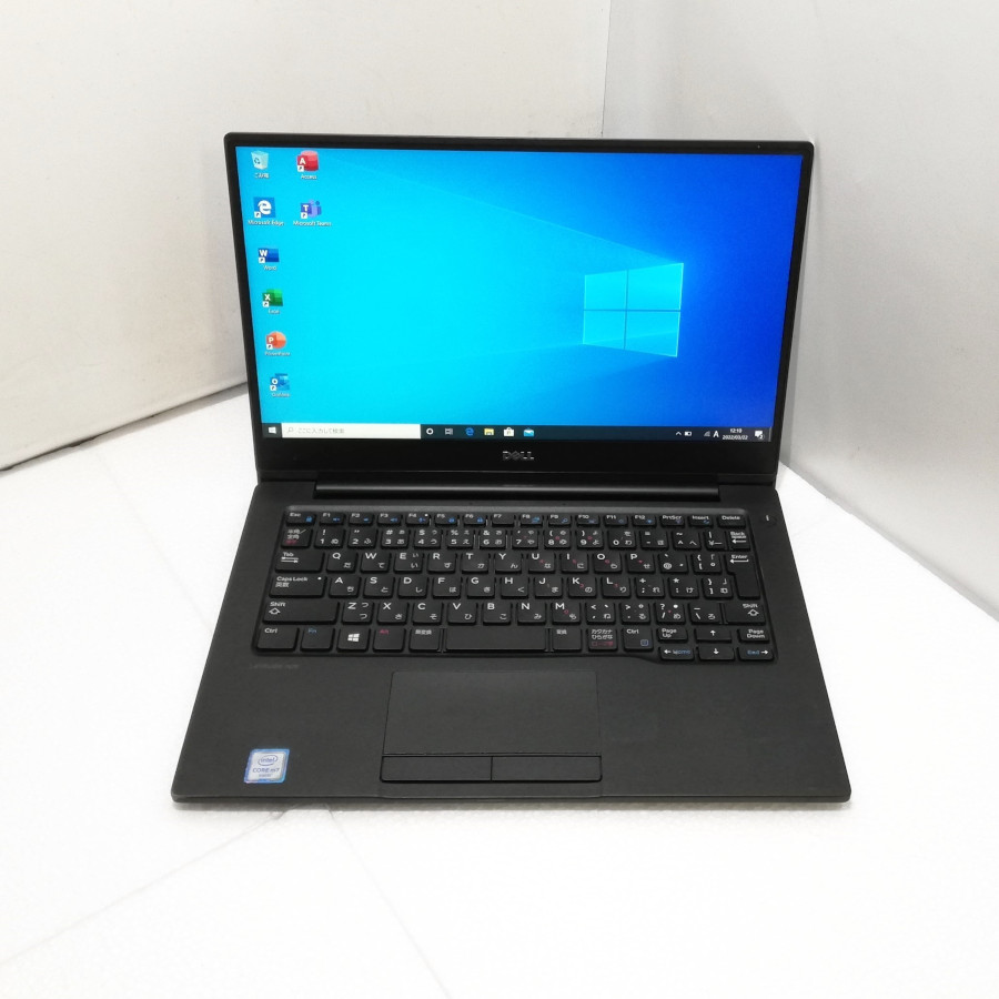 【中古】高速起動 DELL デル Latitude 7370 P67G 13.3型 Core m7-6Y75 1.2GHz 8GB SSD512GB Win10 Pro 64bit 無線LAN内蔵 USB Type-c 他社品ACアダプタ付属【レビュー記入で保証期間を３ヶ月に延長します。必ず商品到着後1ヶ月保証の期間中にレビューをお願いします】