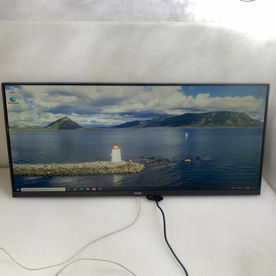【中古】AOC 238A7212 all インチ one パソコン  i5-7400/8GB/SSD128GB+1TBHDD/23.8in広広とした 1920x1080 Win10 Pro 照明ランプ皆無