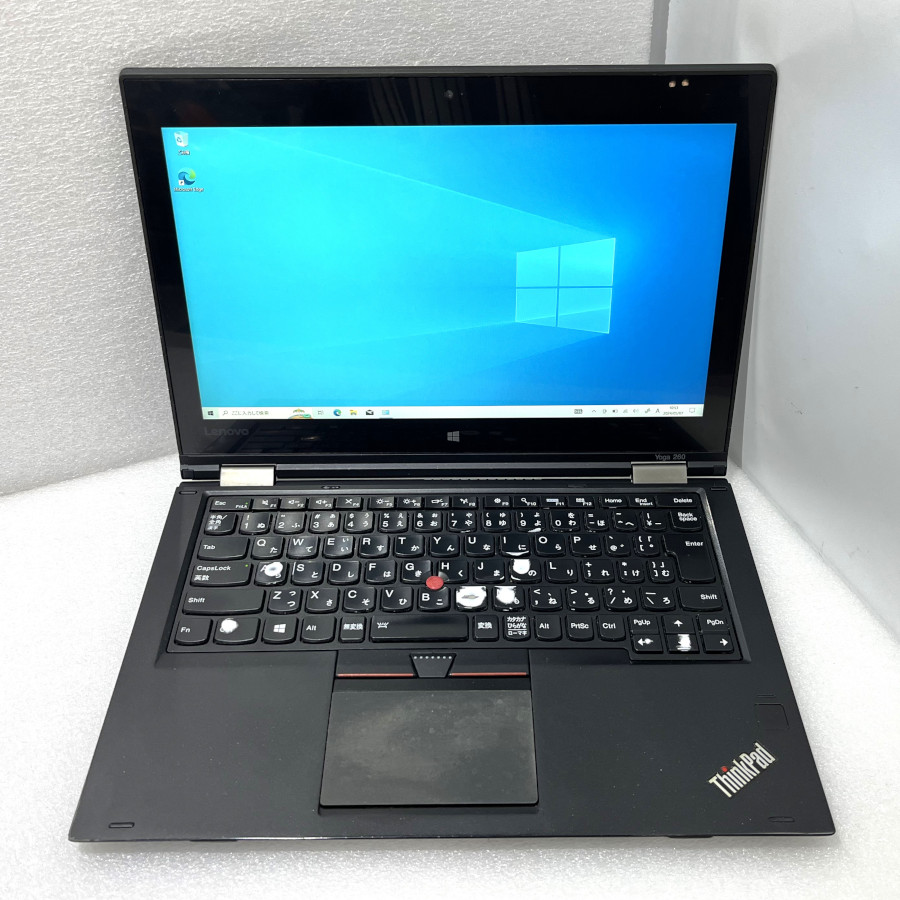 【中古】12.5型 Lenovo ThinkPad Yoga 260 20FD-CTO1WW タッチパネル Core i7-6500U 8GB 新品M.2 SSD256GB FHD1920x1080 無線LAN内蔵 Bluetooth カメラ HDMI【レビュー記入で保証期間を3ヶ月に延長します。必ず商品到着後1ヶ月保証の期間中にレビューをお願いします】|星輝商事 店