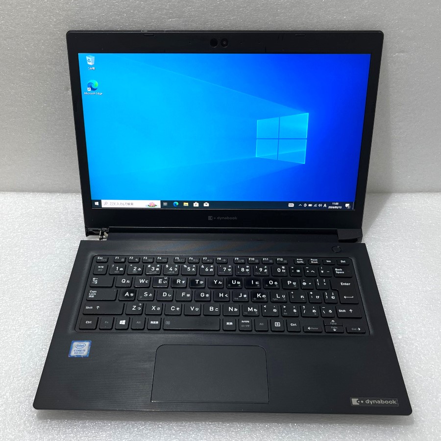 【中古】 東芝 dynabook S73/DP 13.3型 FHD Core i5-8250U 8GB SSD256GB Win10 カメラ HDMI USB Type-C【レビュー記入で保証期間を３ヶ月に延長します。必ず商品到着後1ヶ月保証の期間中にレビューをお願いします】