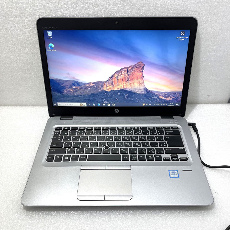 【中古】HP SSD256GB 14型 EliteBook 840 G3 Core i7-6600U 8GB Win10 フルHD 無線LAN内蔵 DP VGA USB-C【レビュー記入で保証期間を３ヶ月に延長します。必ず商品到着後1ヶ月保証の期間中にレビューをお願いします】