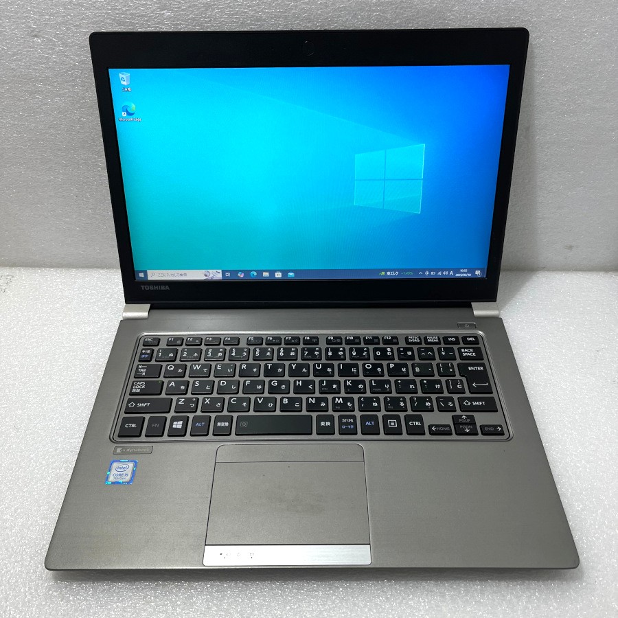 【中古】TOSHIBA dynabook R63/J 13.3型1366x768 Core i5-7200U 2.5GHz 8GB SSD256GB Win10  無線電話ローカルエリアネットワーク内蔵 Bluetooth HDMI VGA 【文芸批評記入で引き受ける継続期間を３ヶ月に取りひろげるします。必ず商いもの御出なされる後1ヶ月引き受けるの継続期間中に文芸批評をお願いします】