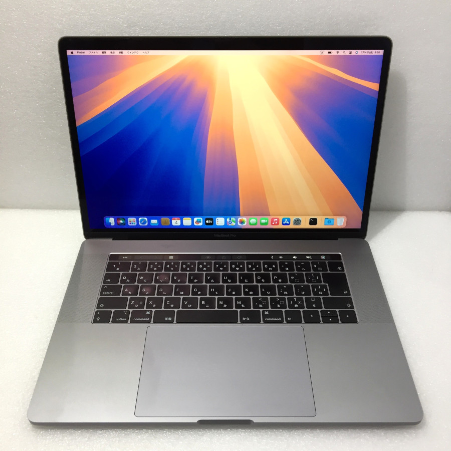 【中古】あき場所薄墨色 MacBook Pro 15-inch 2019 A1990 Core i9-9880H 2.30GHz 16GB SSD512GB爆速 15.4in  2880×1800 Touch Bar【文芸評論記入で引きうける継続期間を３ヶ月に押しひろげるします。必ず商いもの御出なされる後1ヶ月引きうけるの継続期間中に文芸評論をお願いします】 ノートPC-パソコン