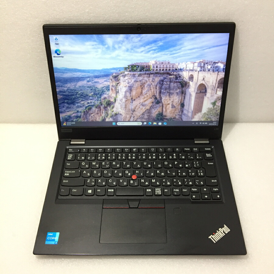 【中古】 Lenovo ThinkPad L13 Gen2 20VJ-S0Y900 Core i3-1115G4 3.0GHz 8GB Nvme SSD128GB 13.3型1366x768 無線LAN内蔵 Bluetooth Webカメラ HDMI USB-C【レビュー記入で保証期間を３ヶ月に延長します。必ず商品到着後1ヶ月保証の期間中にレビューをお願いします】｜星輝商事　店