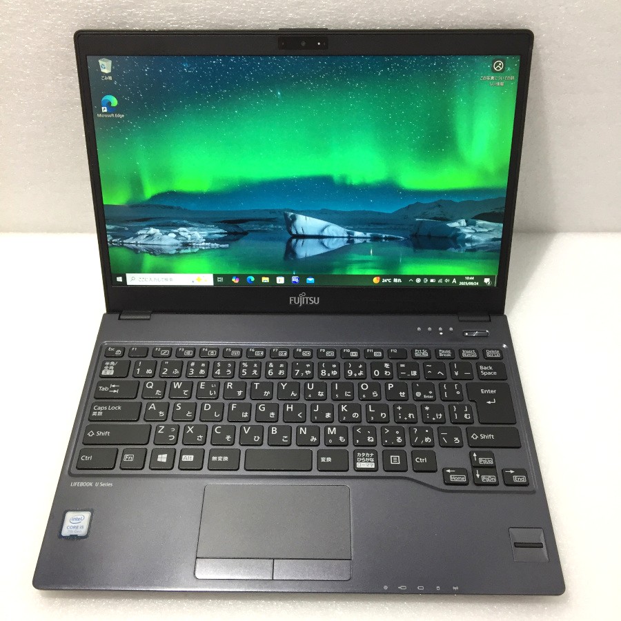 【中古】Win10 LIFEBOOK U937/P Core i5-7300U 2.6GHz 8GB SSD128GB 13.3型FHD1920x1080 無線LAN内蔵 Bluetooth Webカメラ HDMI【レビュー記入で保証期間を３ヶ月に延長します。必ず商品到着後1ヶ月保証の期間中にレビューをお願いします】