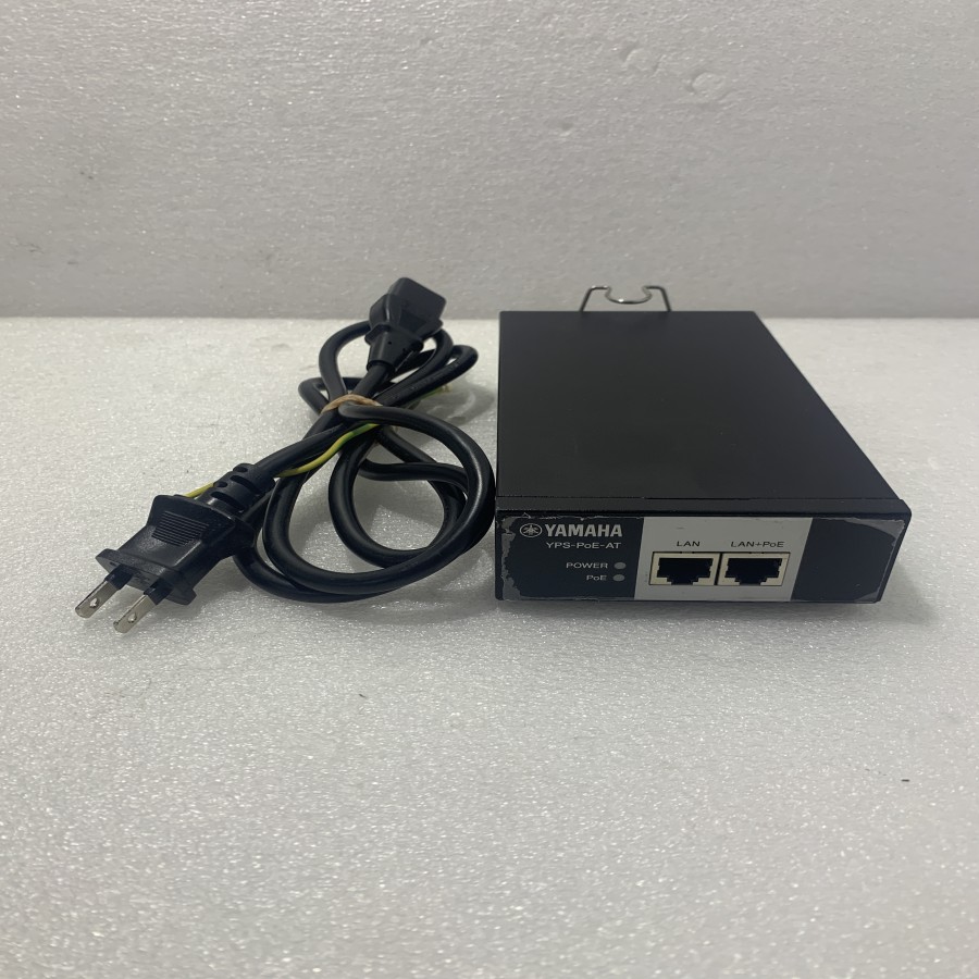 YAMAHA YPS-PoE-AT PoEインジェクター　マニュアル・付属品完備 YAMAHA YPS-PoE-AT PoEインジェクター マニュアル・付属品完備