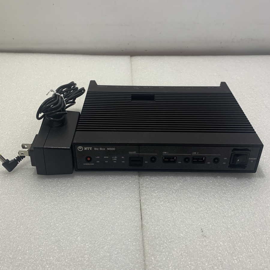 【楽天市場】【中古品】【脚無】BizBox N500 NTT Biz BOX RT-N500 ブロードバンドVoIPルーター 初期化済 ...