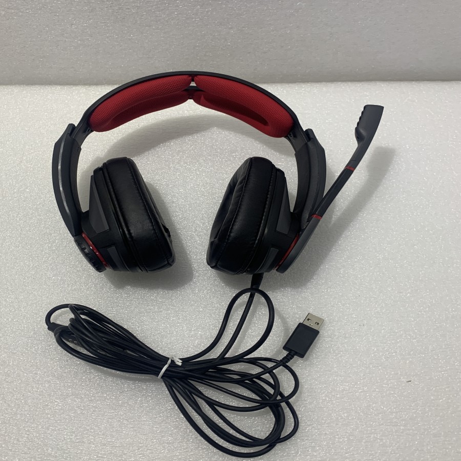 【中古動作品】Sennheiser　ゼンハイザー ゲーミングヘッドセット 密閉型ノイズキャンセルマイク GSP350
