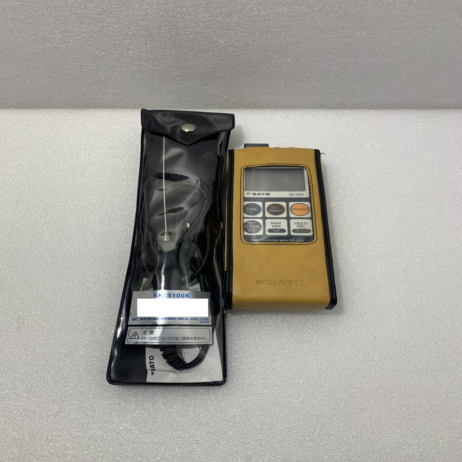 【中古】SATO アスファルト温度計 防水型デジタル SK-1260