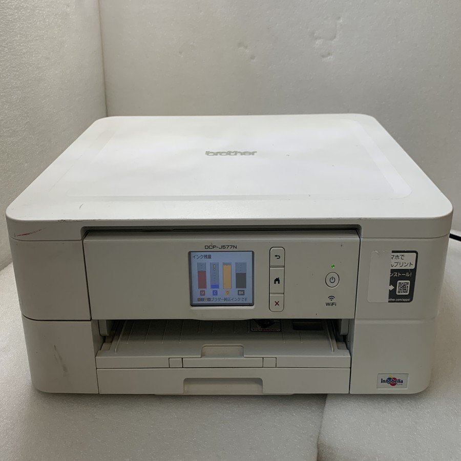 【中古】brother印刷人 A4インクジェット印刷人/練りあわせる機 DCP-J577N