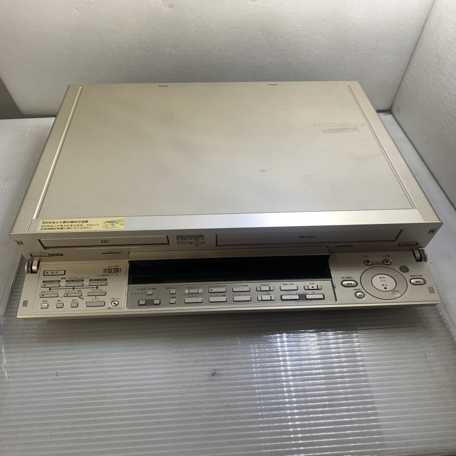 【中古品】SONY ソニー WV-DR9 DV+S-VHS ビデオカセットリコーダー 2001年製