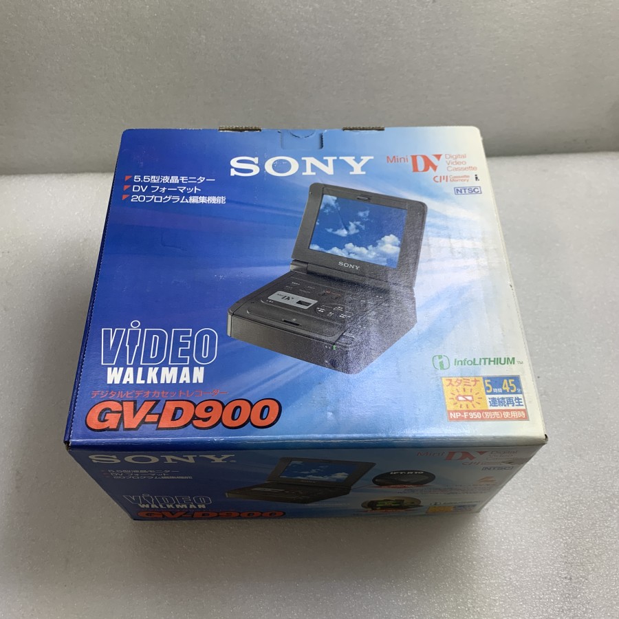【未当てはめる品】SONY ビデオウォークマン GV-D900 NTSC