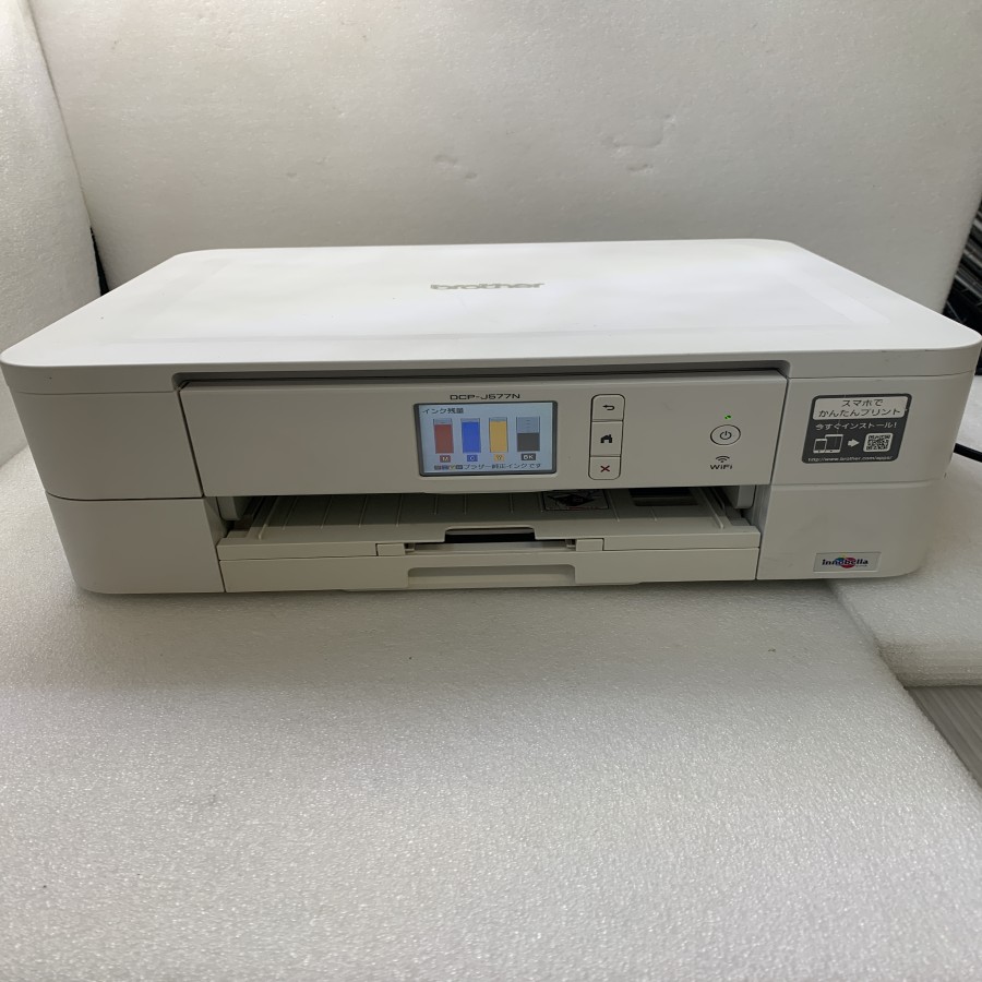 【中古】brother印刷人 A4インクジェット印刷人/練りあわせる機 DCP-J577N