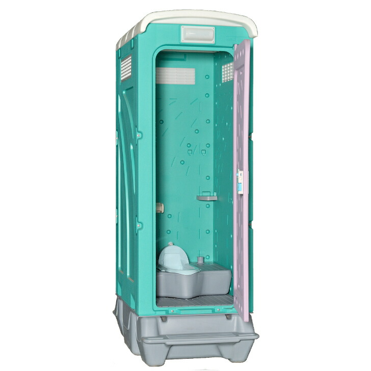 仮設トイレ 洋式 汲取 簡易水洗 「AUトイレ」 AUGー