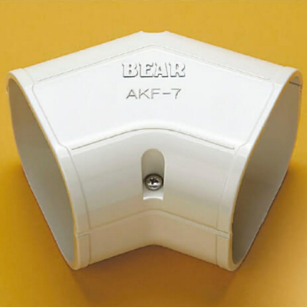 楽天市場】BEAR バクマ工業 配管化粧カバー コーナー 平面45° AKF-7