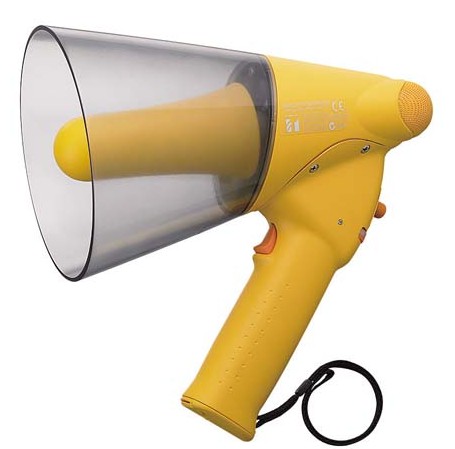 楽天市場】拡声器 TOA ホイッスル音付ショルダー型メガホン 15W
