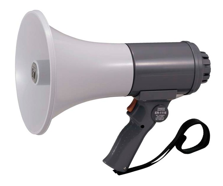 楽天市場】[ ER-3115 ] TOA メガホン 拡声器 ハンド・ショルダー兼用