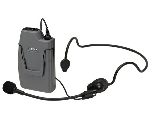 美品　UNI-PEX　WM-3100 ワイヤレスマイク　タイピン型　高性能 Amazon | UNI-PEX WM-3100・WM-8100A用ヘッドセットマイク HM