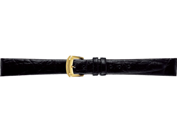 【正規品】セイコー純正バンド SEIKO BAND 12mm セイコー 替えベルト サイドワニ（切身） 婦人用 黒色 DA47【返品不可】【ネコポス可】