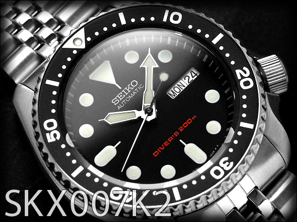 【楽天市場】逆輸入SEIKO BLACK BOY セイコー ブラックボーイ ダイバーズ 自動巻き メンズ 腕時計 ブラックダイアル ブラックベゼル シルバーステンレスメタルベルト