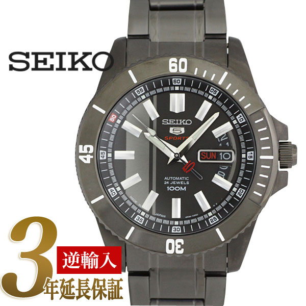 【楽天市場】【日本製 逆輸入SEIKO5 SPORTS】セイコー100周年記念限定モデル セイコー5 スポーツ メンズ 自動巻き 腕時計 IP