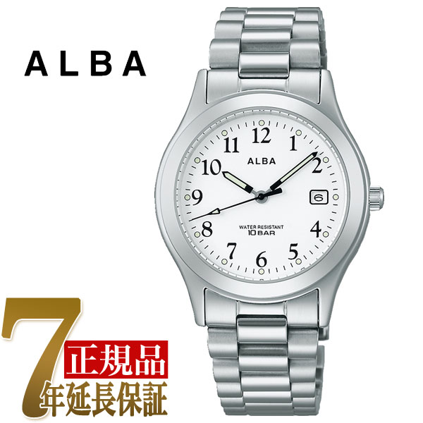 楽天市場】セイコー ALBA アルバ ソーラー メンズ 腕時計 ホワイト