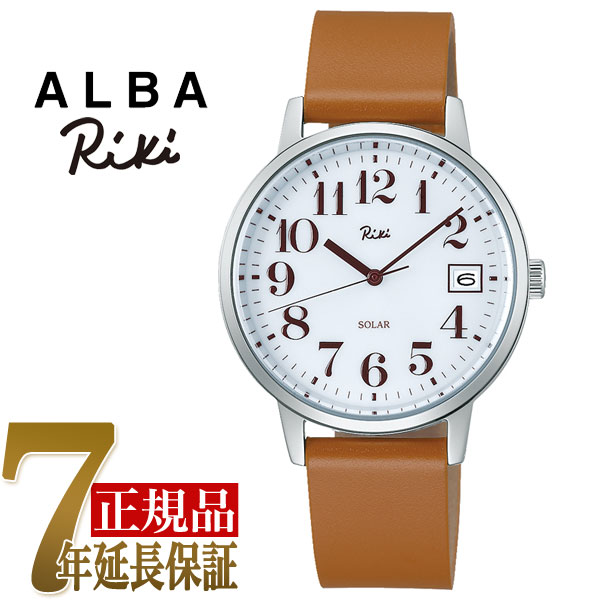 セイコー ALBA リキ ソーラー レディース 腕時計 ホワイト AKPD402