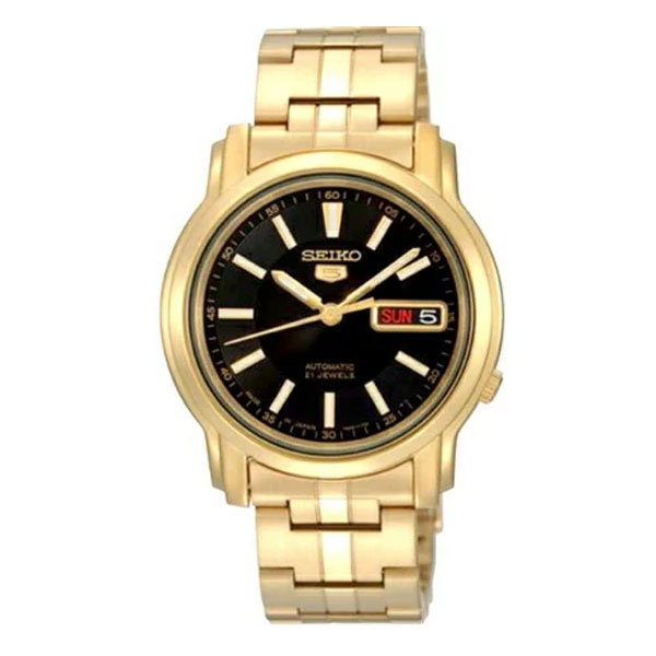 SEIKO 逆輸入セイコー メンズ メカニカル　自動巻 腕時計 ブラック SNKL88K1