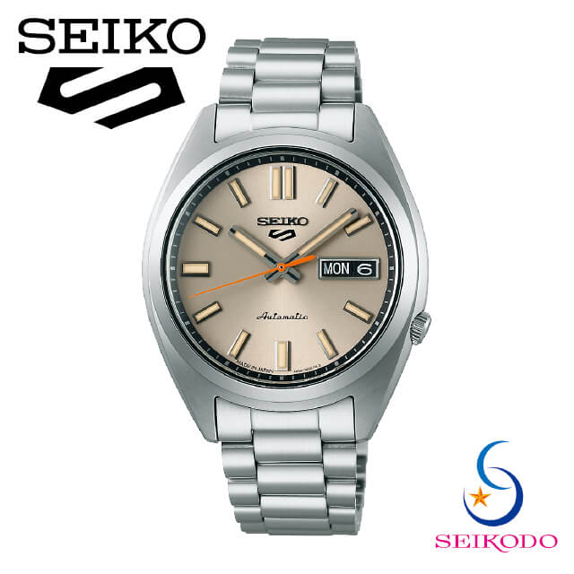 5運動競技 SNXS series SEIKO セイコー SBSA257 メンズ ウォッチ 力学的 自動小銃巻 象牙色文字記号盤 金属元素胴締め 差し上げ物 差し上げ物 メンズ腕時計-腕時計