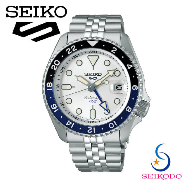 5運動競技 SKX series SEIKO セイコー SBSC017 メンズ ウオッチ 力学的 自動小銃巻 白いこと文字記号盤 金属元素三尺帯 差し上げ物 差し上げ物