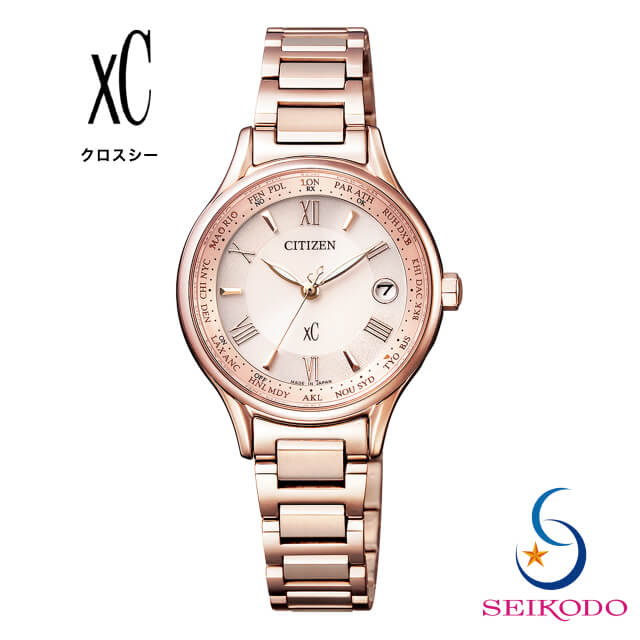 稼働 CITIZEN xC EC1164-02W 電波ソーラー 腕時計 dショッピング |シチズン クロスシー CITIZEN xC エコドライブ