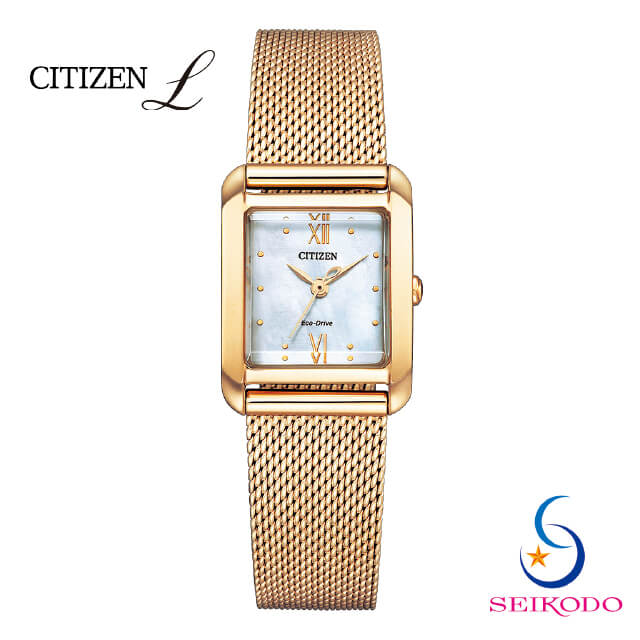 CITIZEN シチズン CITIZEN L シチズン エル EW5593-64D 腕時計 エコ・ドライブ SQUARE Collection レディース 女性 ギフト プレゼント 国内正規品 27,885円