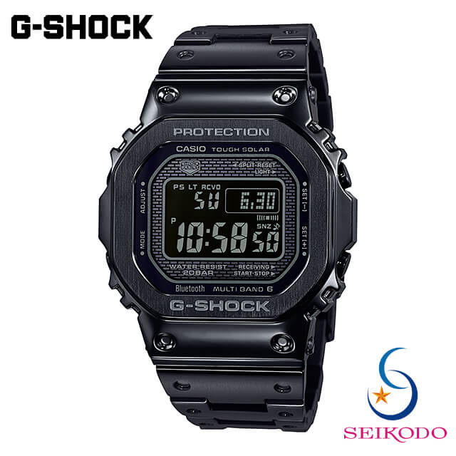 G-SHOCK Gショック カシオ CASIO MULTIBAND6 電波ソーラー Bluetooth搭載 モバイルリンク機能 ブラック GMW-B5000GD-1JF【国内正規品】【送料無料】