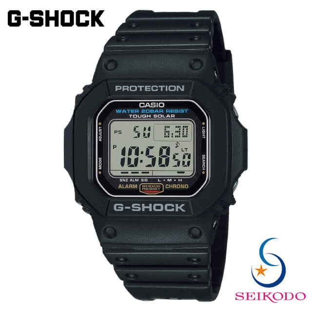 G-SHOCK ジーショック タフソーラー デジタル G-5600BG-1JR G-5600BG-1JR | CASIO