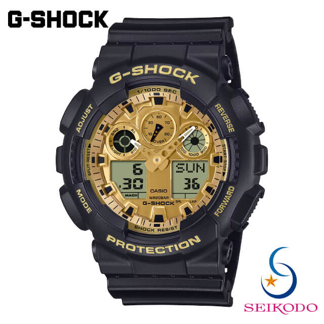 G-SHOCK Gショック カシオ CASIO メンズジーショック GA-100GGB-1A9JF 腕時計 【国内正規品】