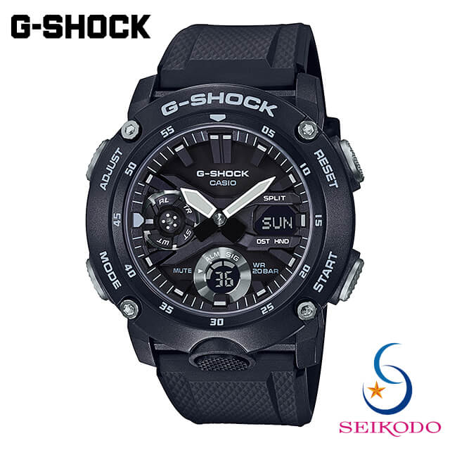 G-SHOCK Gショック カシオ CASIO メンズジーショック アナログ 腕時計 メンズ GA-2000S-1AJF カーボンコアガード構造 【国内正規品】【送料無料】