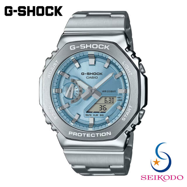 楽天市場】G-SHOCK Gショック CASIO カシオ GM-2110D-2BJF メタル