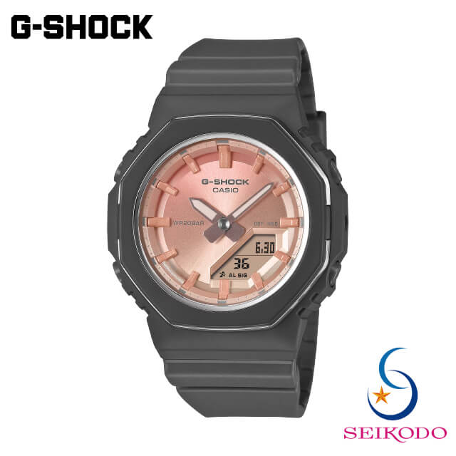 G-SHOCK Gぼうぜん自失 CASIO カシオ GMA-P2110SC-4AJF パワーストーンモチーフ ローズクォーツ スモール大いさ アナログ ウォッチ レディース ライトピンクフェイス 【国内置き目品】 レディース腕時計-腕時計