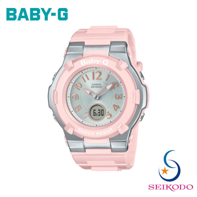 BABY-G ベビージー CASIO カシオ レディース 電波ソーラー 腕時計 BGA-1100-4B2JF