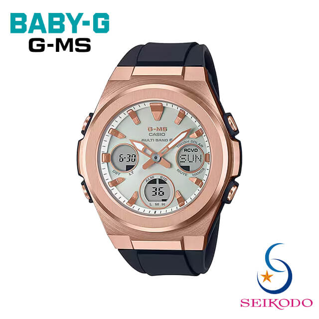 楽天市場】カシオ ベビーG ジーミズ 電波 ソーラー ブラック＆ゴールド