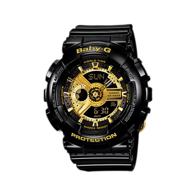 G Shock Baby G Gショック ベビーg ペア Pair Watch ペアウォッチ Ga 110gb 1ajf Ba 110 1ajf デジアナ ブラック ゴールド 黒 金 腕時計 メンズ レディース 国内正規品 送料無料 精光堂店