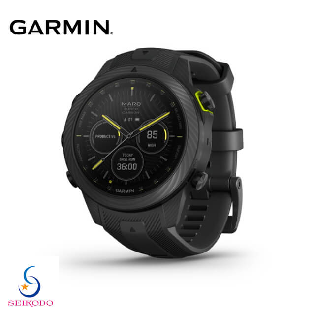 ガーミン GARMIN MARQ Athlete Gen 2 Carbon Edition 見澄ます 運動選手 炭素 ～版 010-02722-B2 スマートウォッチ マラソン 駈けっくら ウォーキング 形づくる スピード競技 雨合羽 【最大限度36回無利息貸し付け金能力のある！】