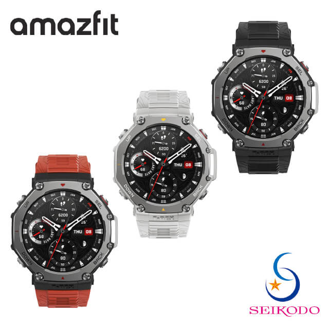 【楽天市場】Amazfit T-Rex 3 48mm アマズフィット ティーレックス3 スマートウォッチ アウトドアウォッチ AMOLED