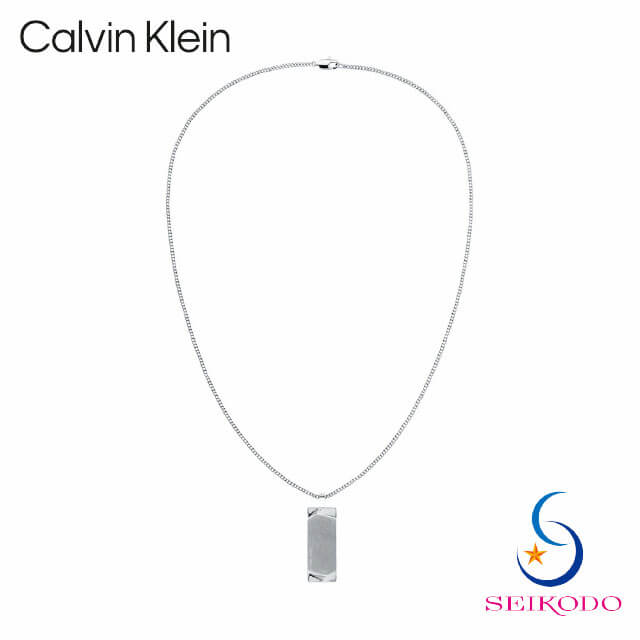 Calvin Klein カルバン クラはたご屋 頸飾り シャンデリヤ 添え物 MAGNIFY 35100011 メンズ 彼 好一対 差し上げ物 生まれ落ちる日 不死化日 ブランド名 分かりやすい ステンレス鋼 定まり品